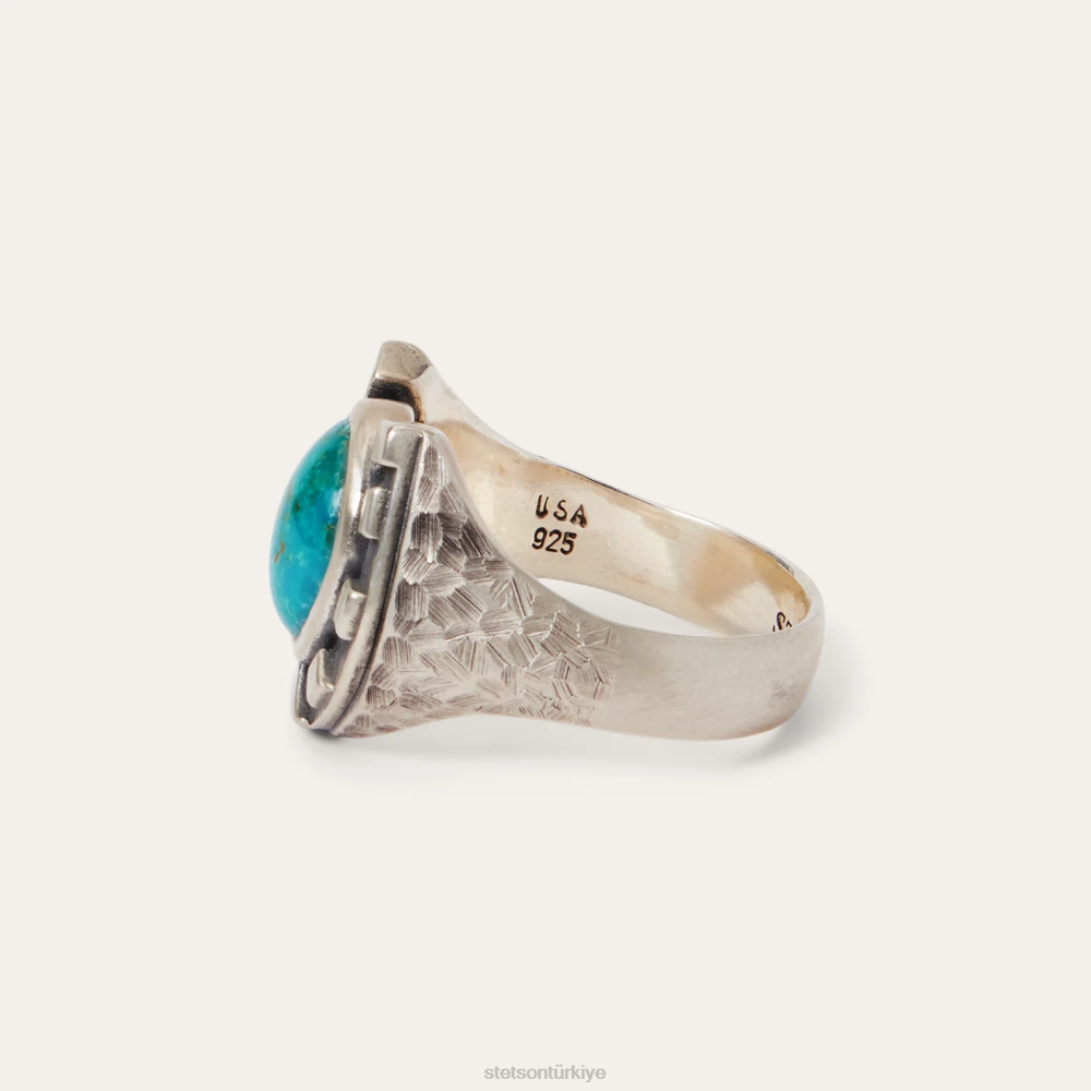 Stetson at nalı halkası turkuaz erkekler aksesuar B4FZ426