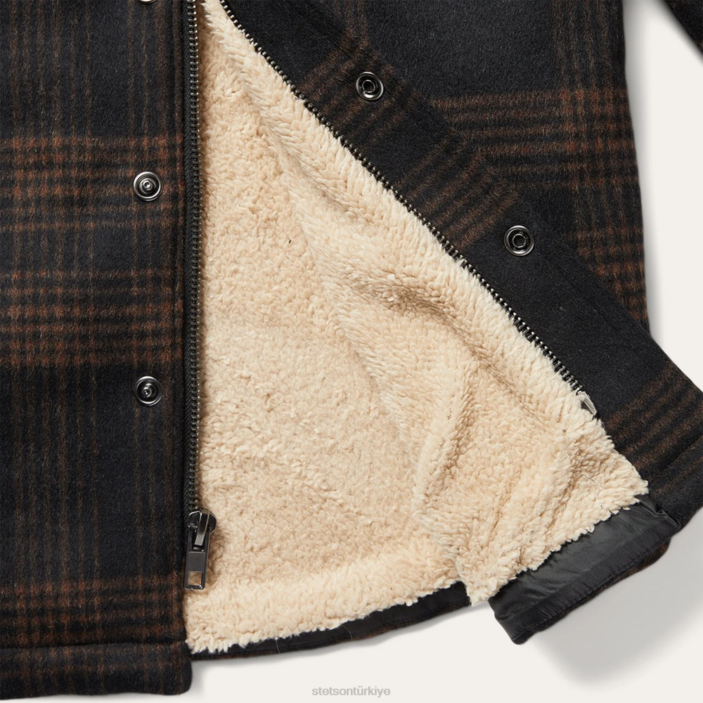 Stetson jac-gömlek kahverengi erkekler giyim B4FZ394