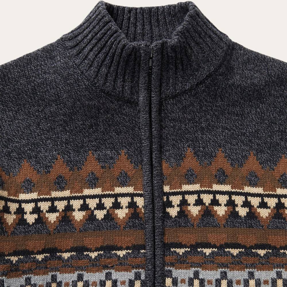 Stetson batı hırka gri erkekler giyim B4FZ397