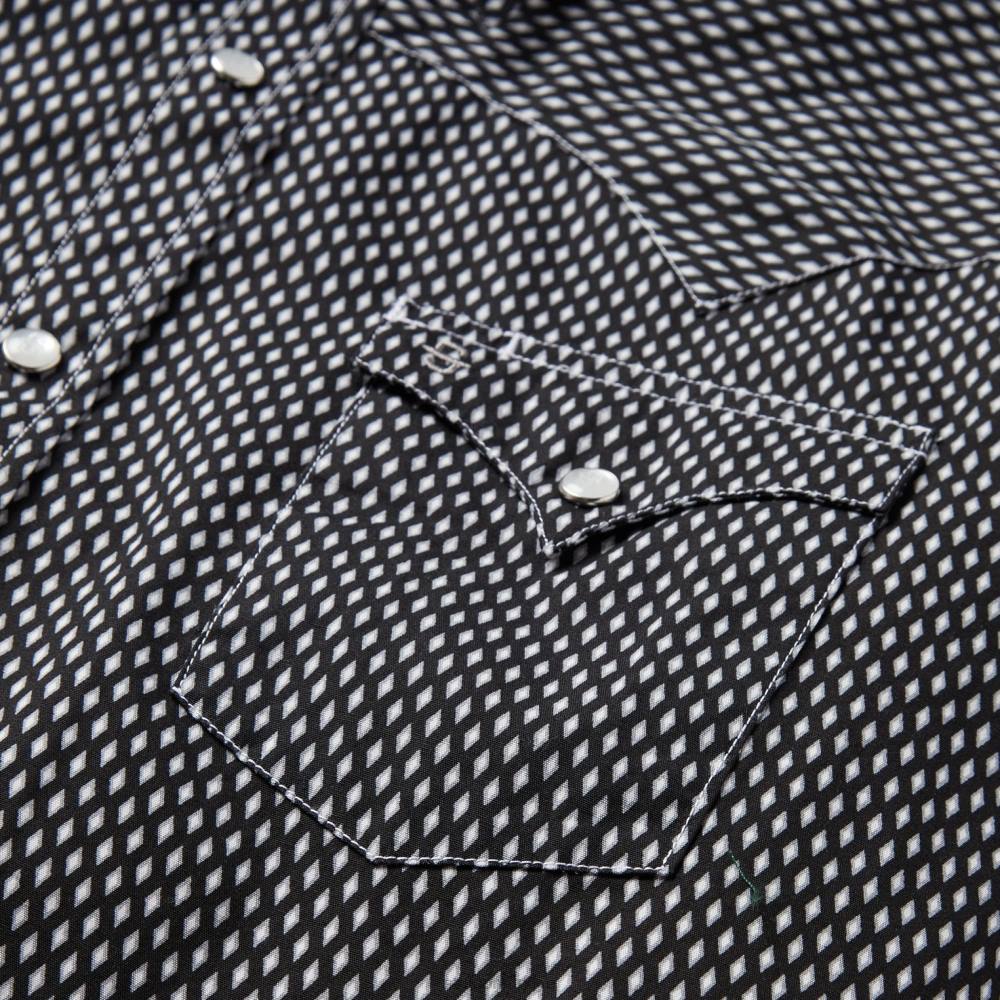 Stetson elmas gömlek siyah erkekler giyim B4FZ335