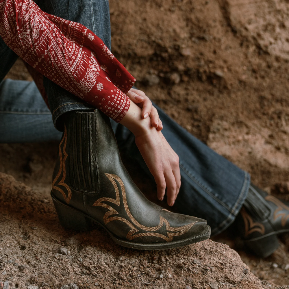 Stetson Greta çizmeleri siyah kadınlar ayakkabı B4FZ267