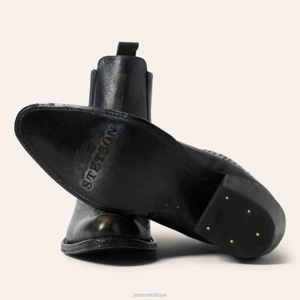 Stetson sedona çizme siyah kadınlar ayakkabı B4FZ272