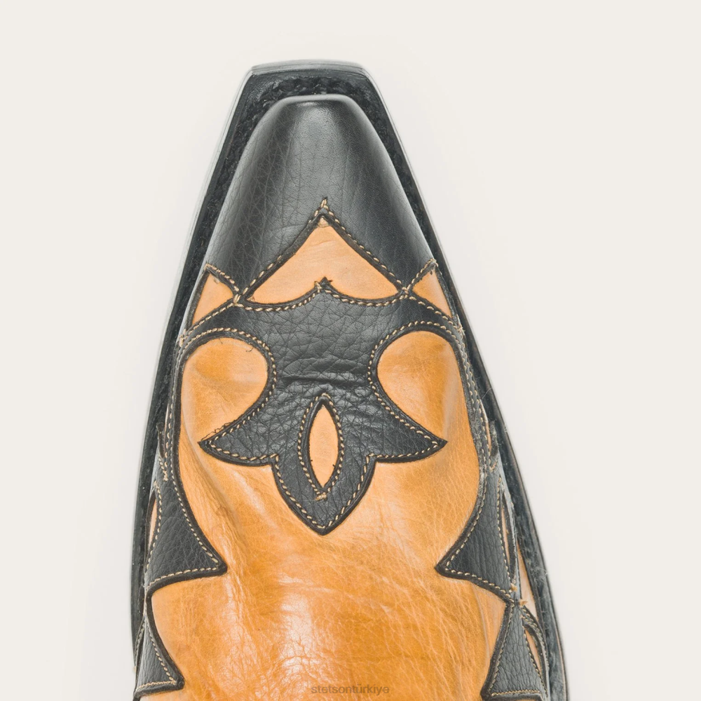 Stetson cici çizmeler siyah kadınlar ayakkabı B4FZ286