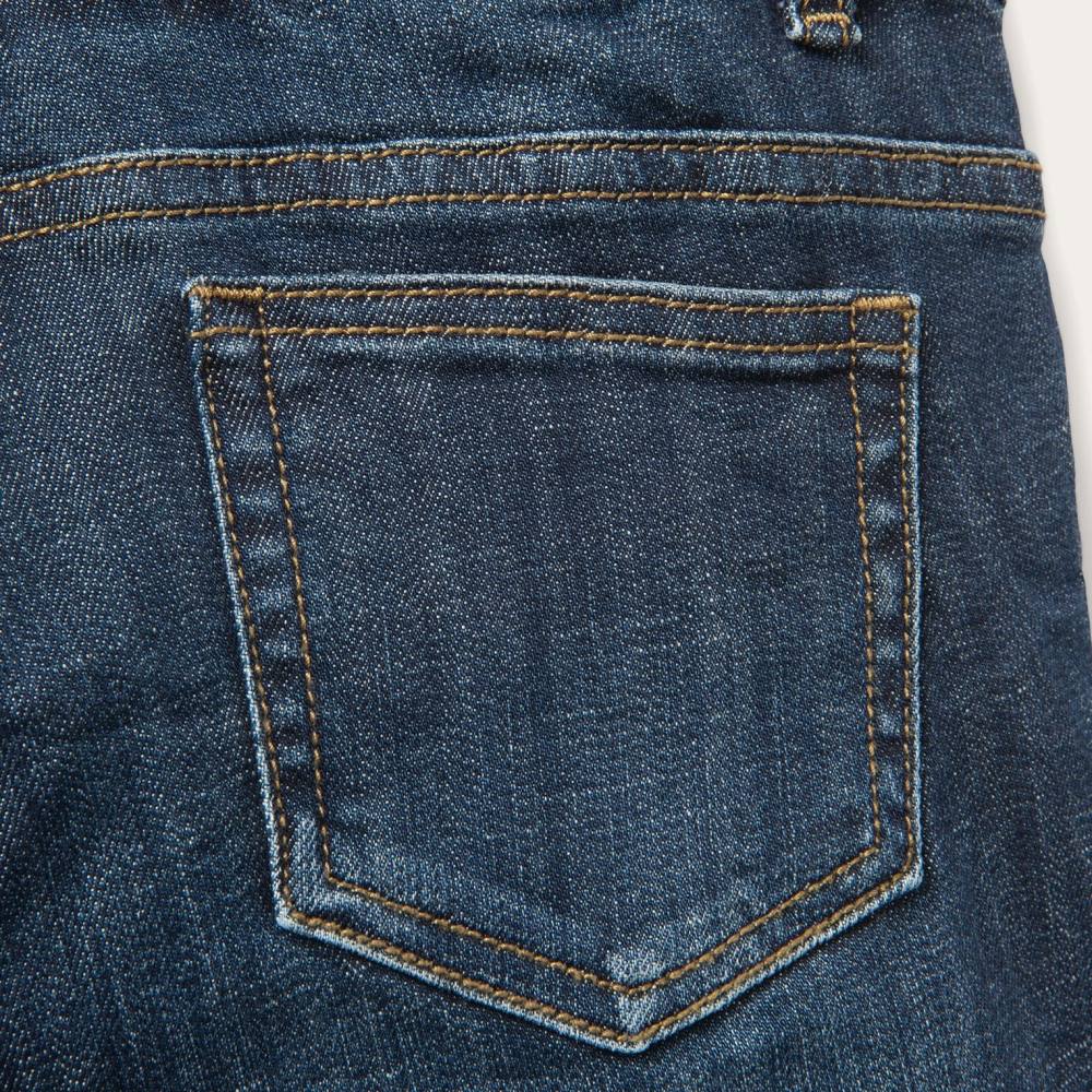 Stetson koyu yıkama denim şort mavi kadınlar giyim B4FZ523