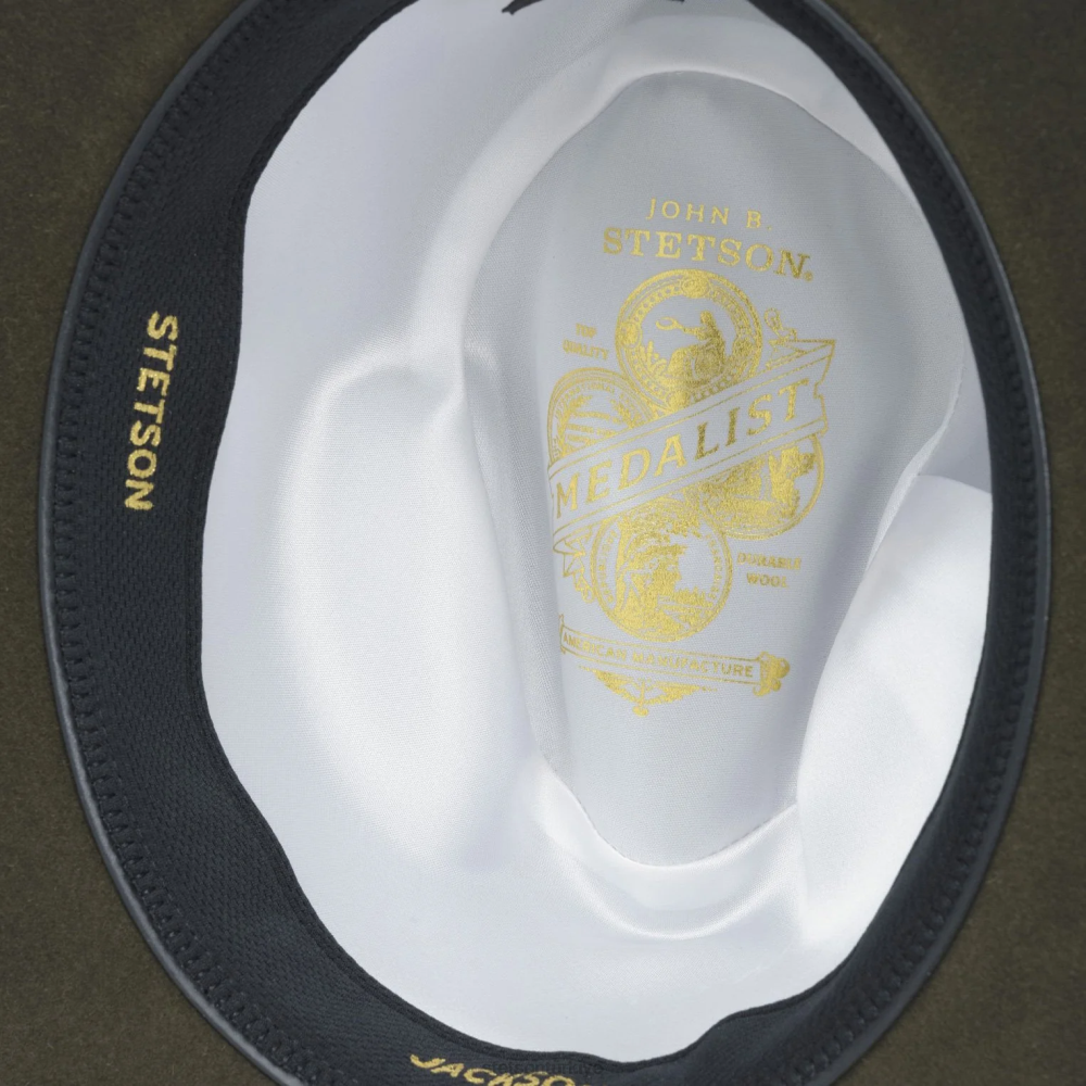 Stetson Jackson açık hava şapkası adaçayı üniseks şapkalar B4FZ81