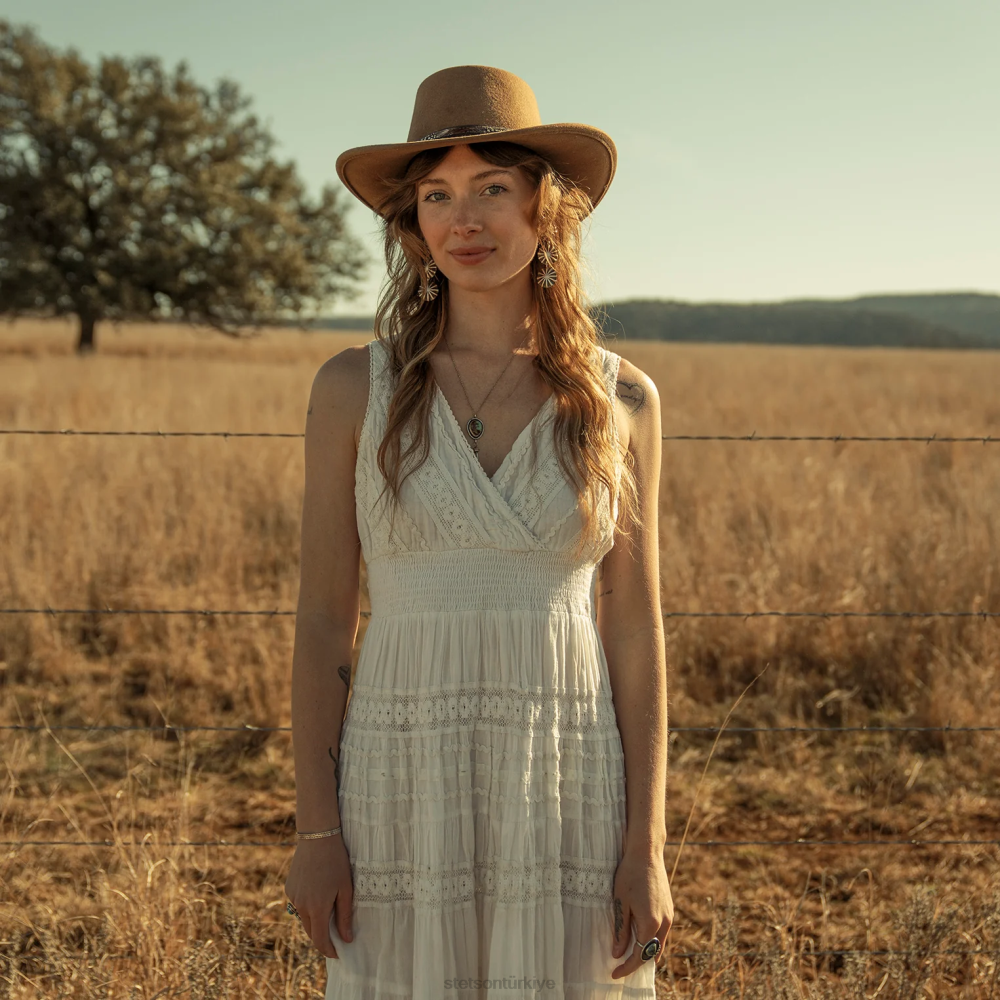 Stetson kelso açık hava şapkası dalgaların karaya attığı odun üniseks şapkalar B4FZ45