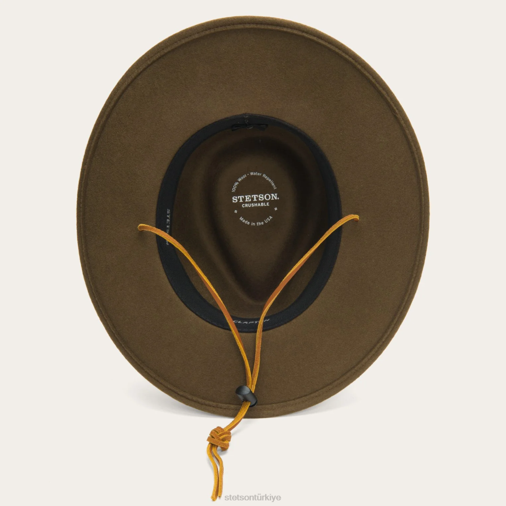 Stetson clapton meşe palamudu üniseks şapkalar B4FZ197