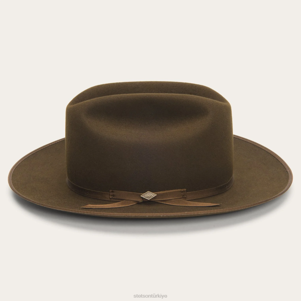 Stetson saf açık yol tütün üniseks şapkalar B4FZ43
