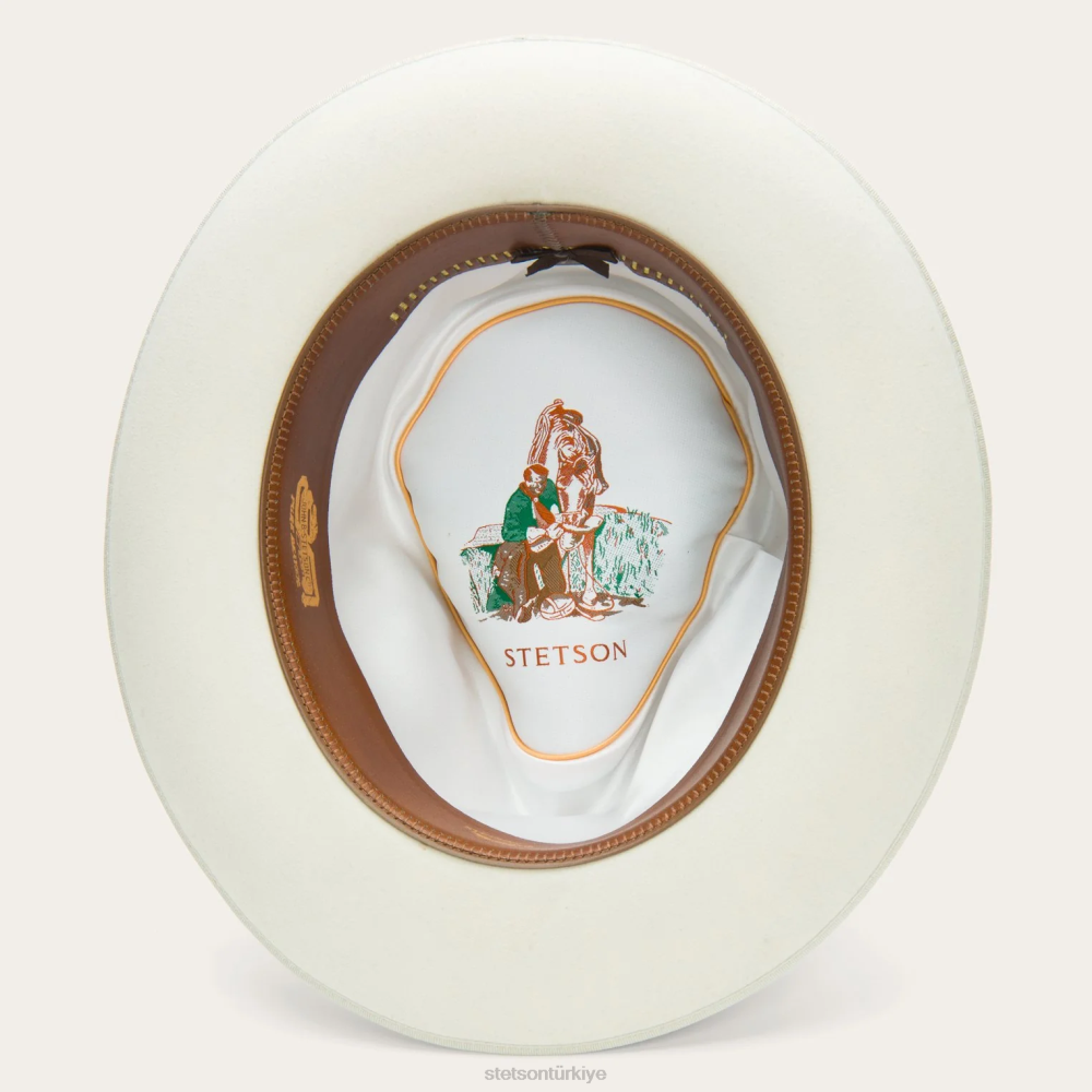 Stetson saf stratoliner kaymaktaşı üniseks şapkalar B4FZ134