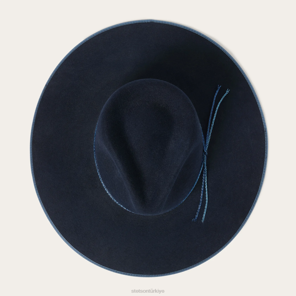 Stetson sert kaya Donanma üniseks şapkalar B4FZ35
