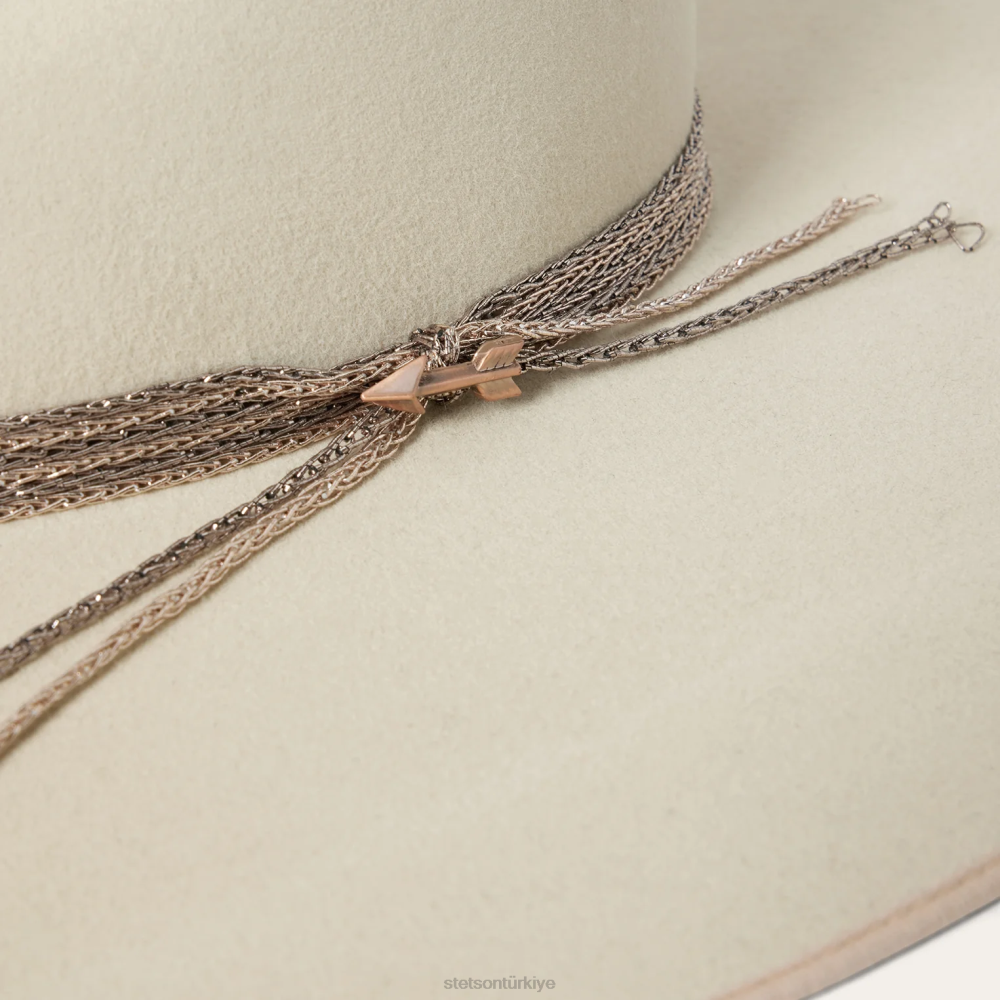 Stetson sert kaya kemik üniseks şapkalar B4FZ71