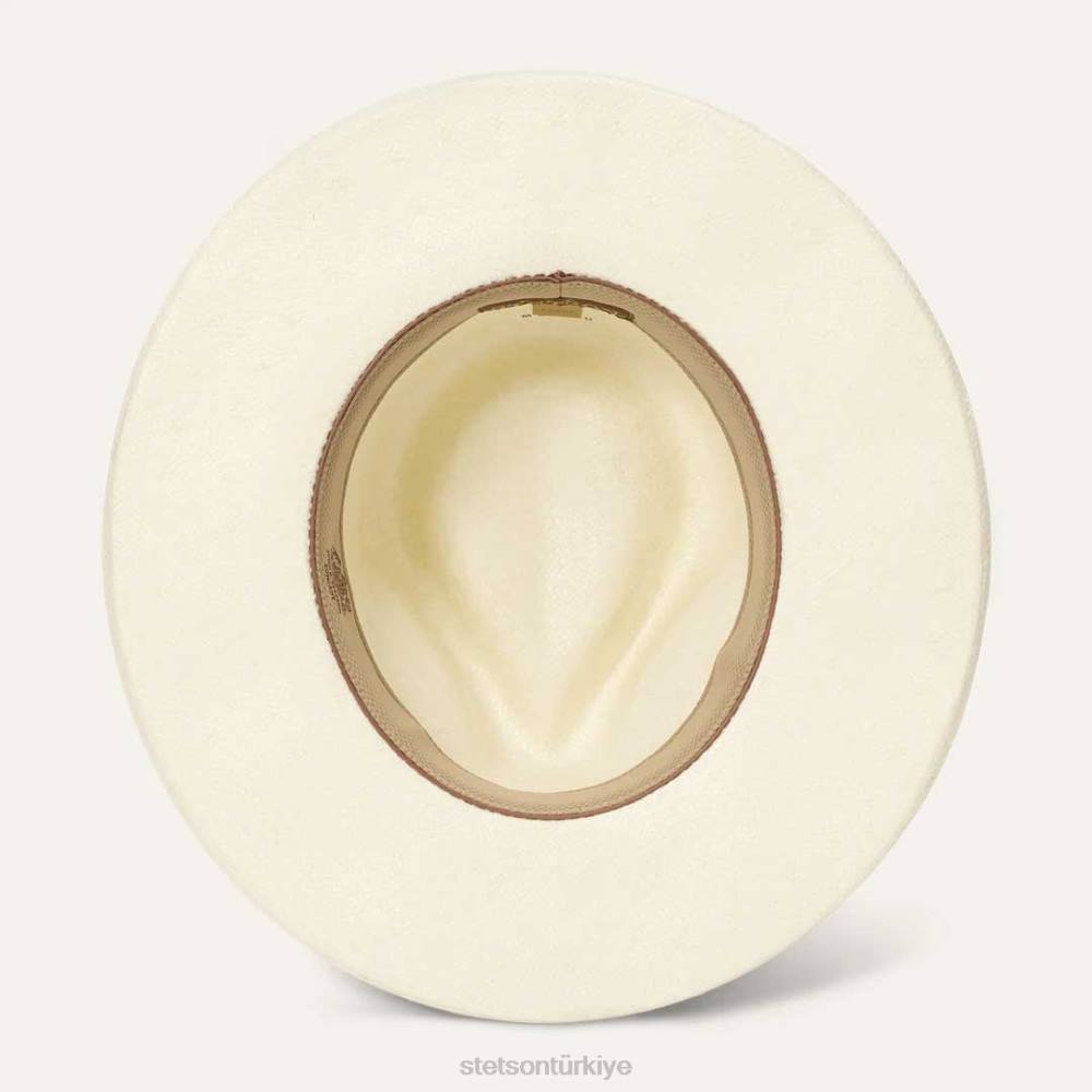 Stetson Helena hasır fötr şapka doğal üniseks şapkalar B4FZ161