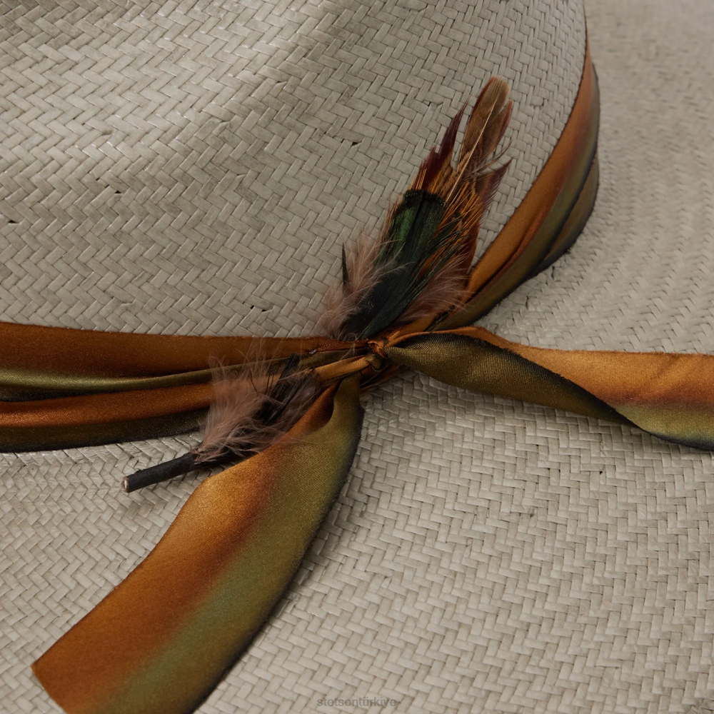 Stetson caelus saman fötr şapka Deniz köpüğü üniseks şapkalar B4FZ148