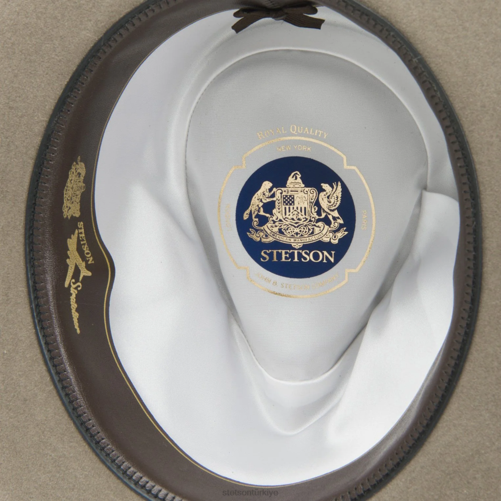 Stetson stratoliner fötr şapka doğal üniseks şapkalar B4FZ10