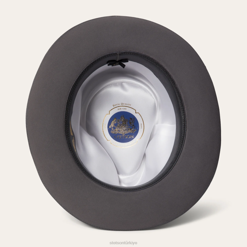 Stetson stratoliner fötr şapka karibu üniseks şapkalar B4FZ63