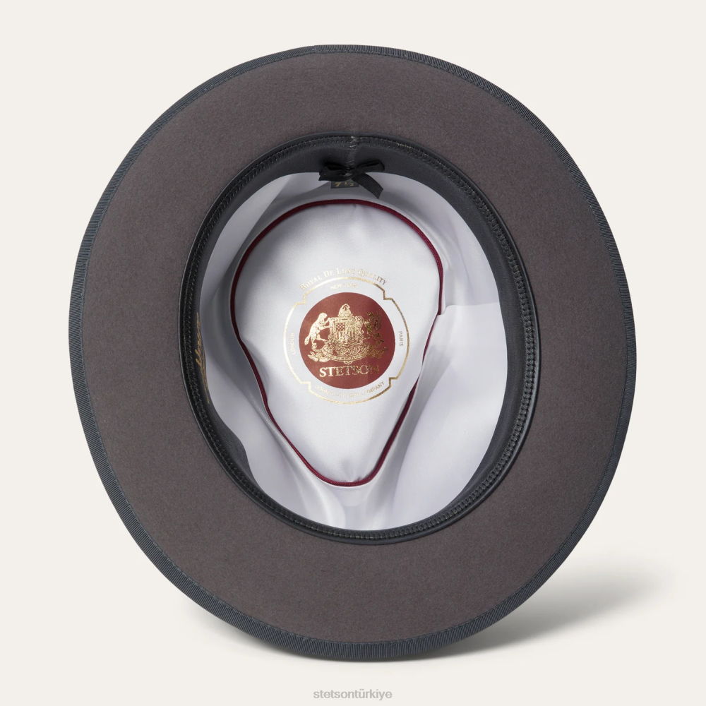 Stetson tazı fötr şapka karibu üniseks şapkalar B4FZ124