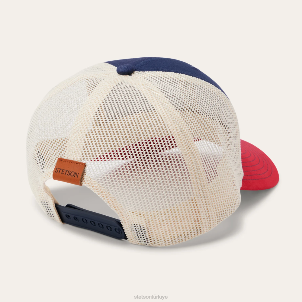 Stetson americana kamyon şoförü şapkası Donanma üniseks şapkalar B4FZ200