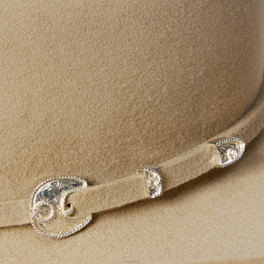 Stetson corral 4x kovboy şapkası siyah üniseks şapkalar B4FZ15