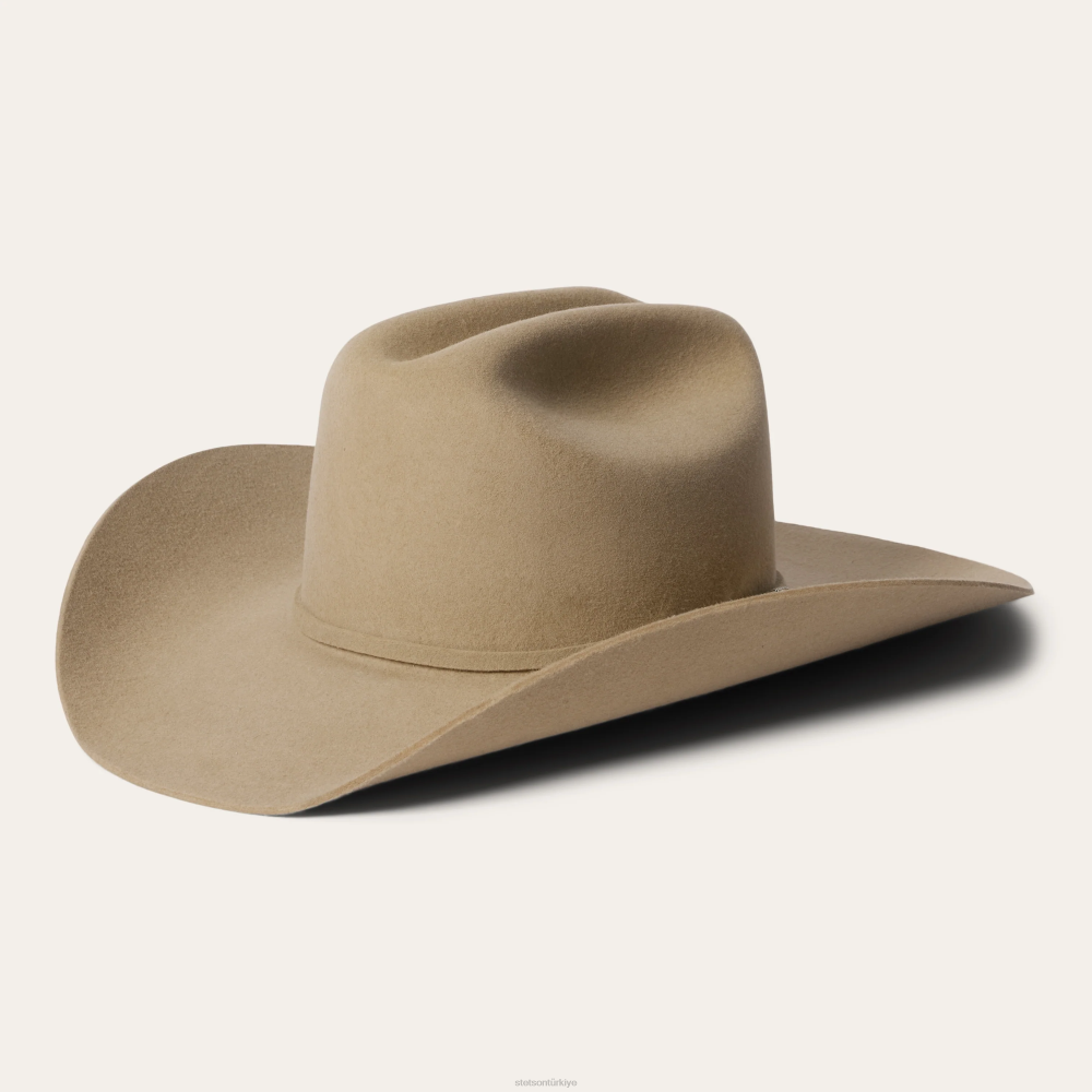 Stetson corral 4x kovboy şapkası siyah üniseks şapkalar B4FZ17