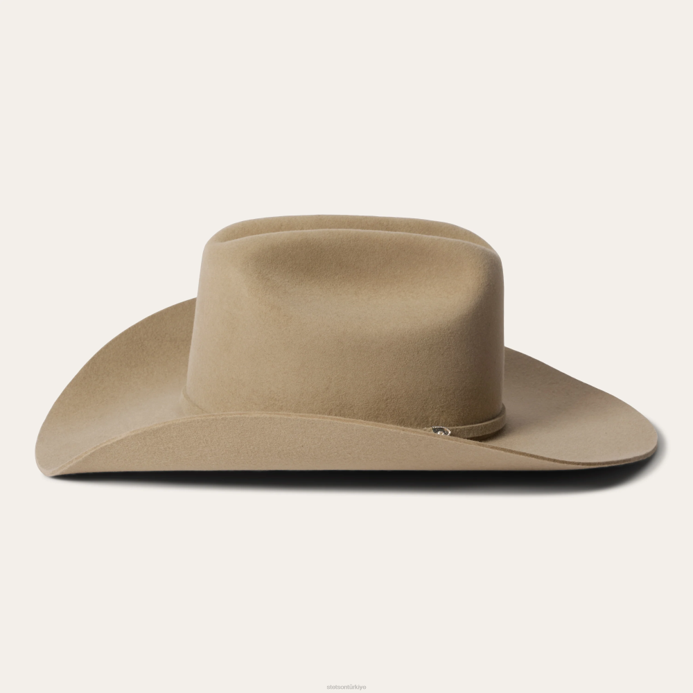 Stetson corral 4x kovboy şapkası siyah üniseks şapkalar B4FZ17