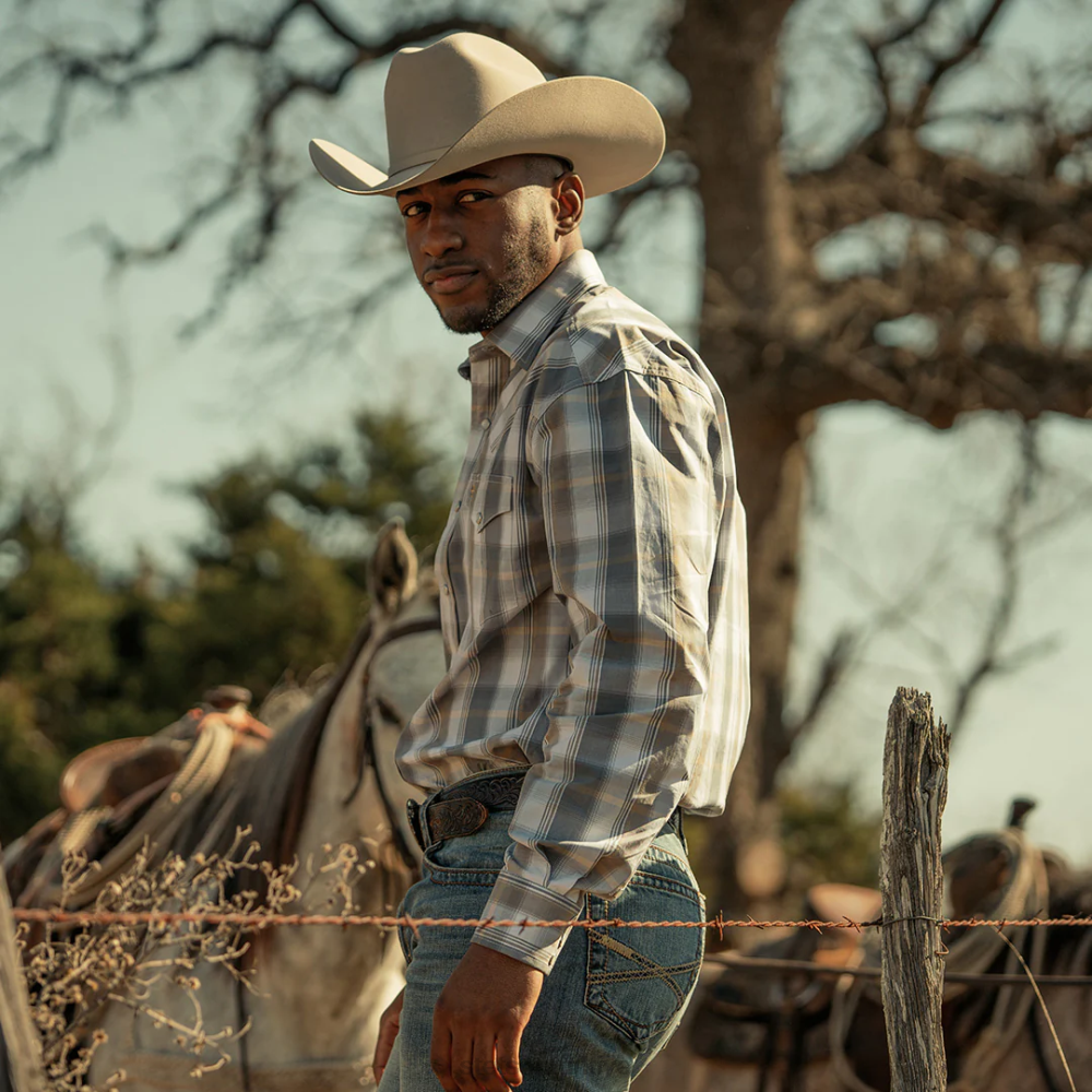 Stetson el Presidente 100x premier kovboy şapkası gümüş göbek üniseks şapkalar B4FZ2