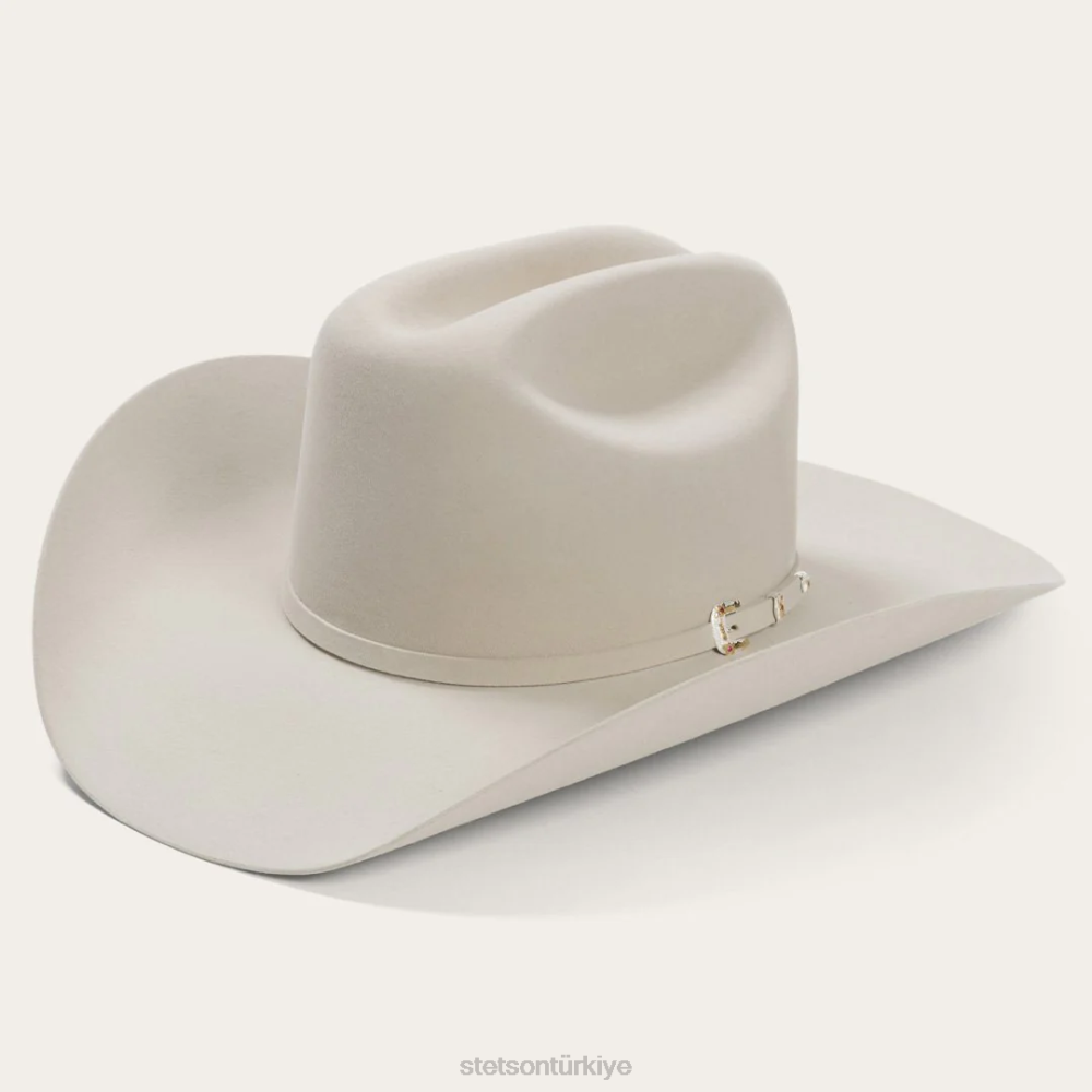 Stetson el patron 75 premier 30x kovboy şapkası gümüş göbek üniseks şapkalar B4FZ122