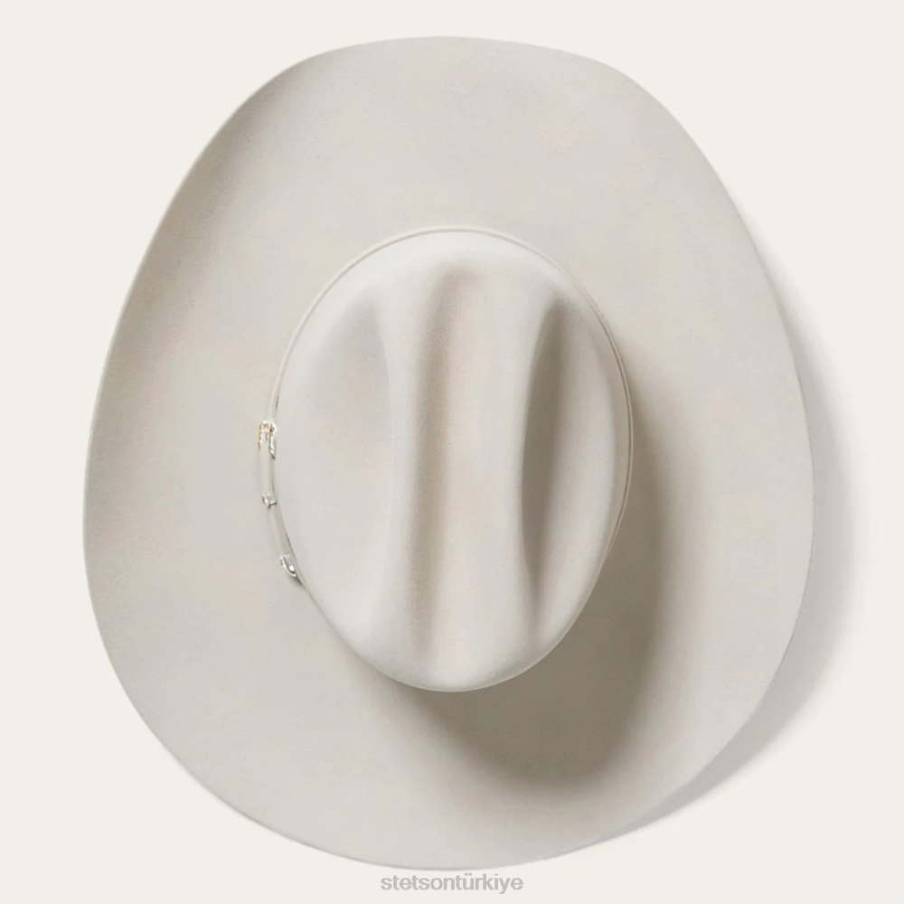 Stetson el patron 75 premier 30x kovboy şapkası gümüş göbek üniseks şapkalar B4FZ122