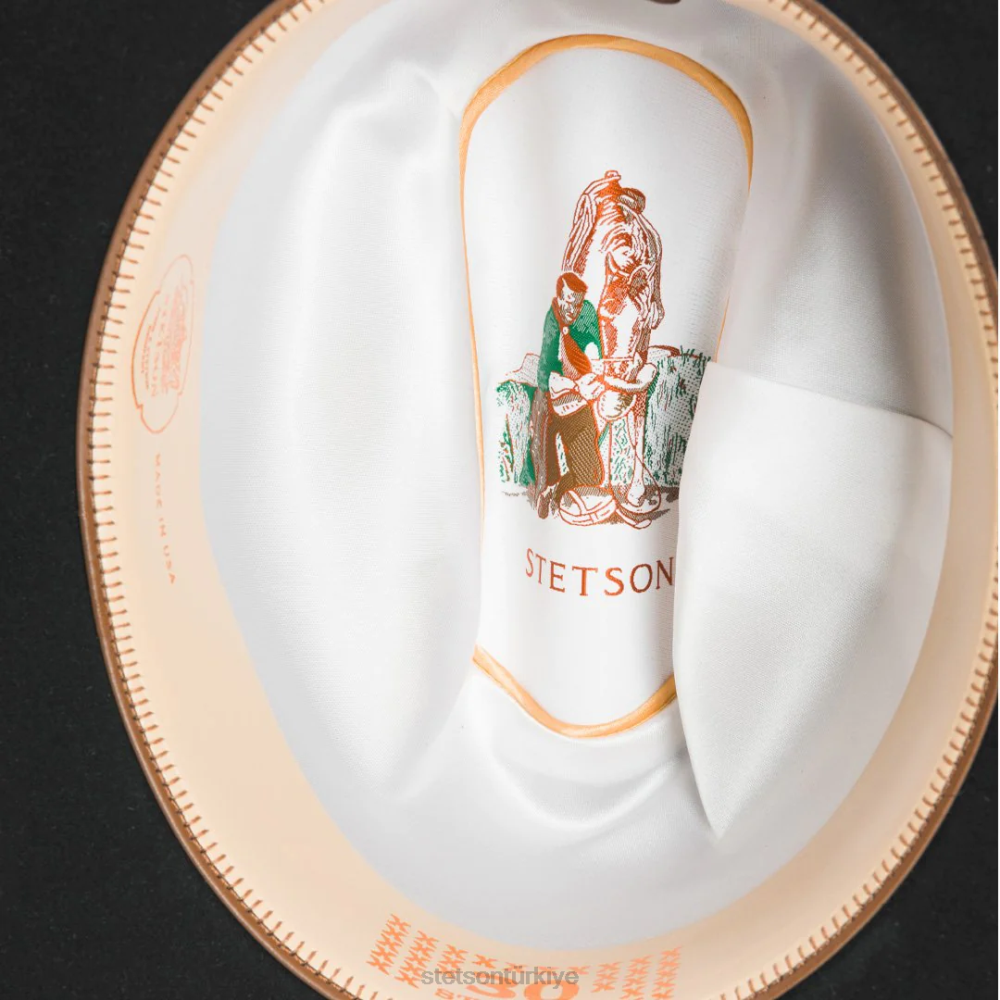 Stetson el patron 75 premier 30x kovboy şapkası siyah üniseks şapkalar B4FZ136