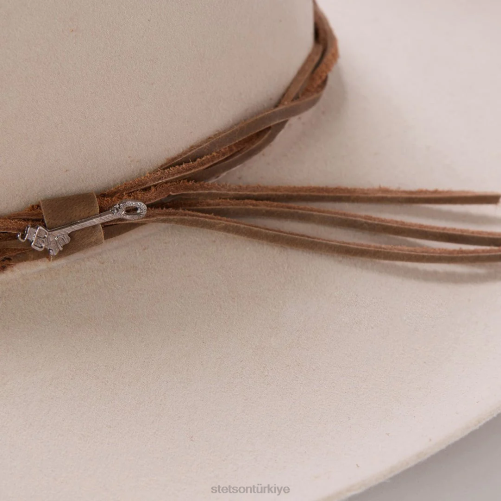 Stetson gus 6x kovboy şapkası gümüş göbek üniseks şapkalar B4FZ19