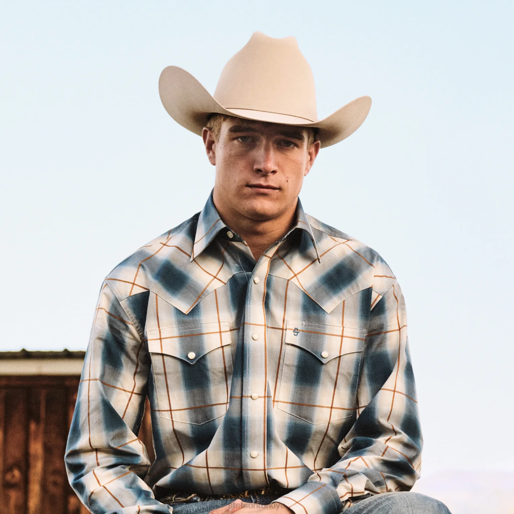 Stetson manzarası 6x kovboy şapkası gümüş göbek üniseks şapkalar B4FZ5