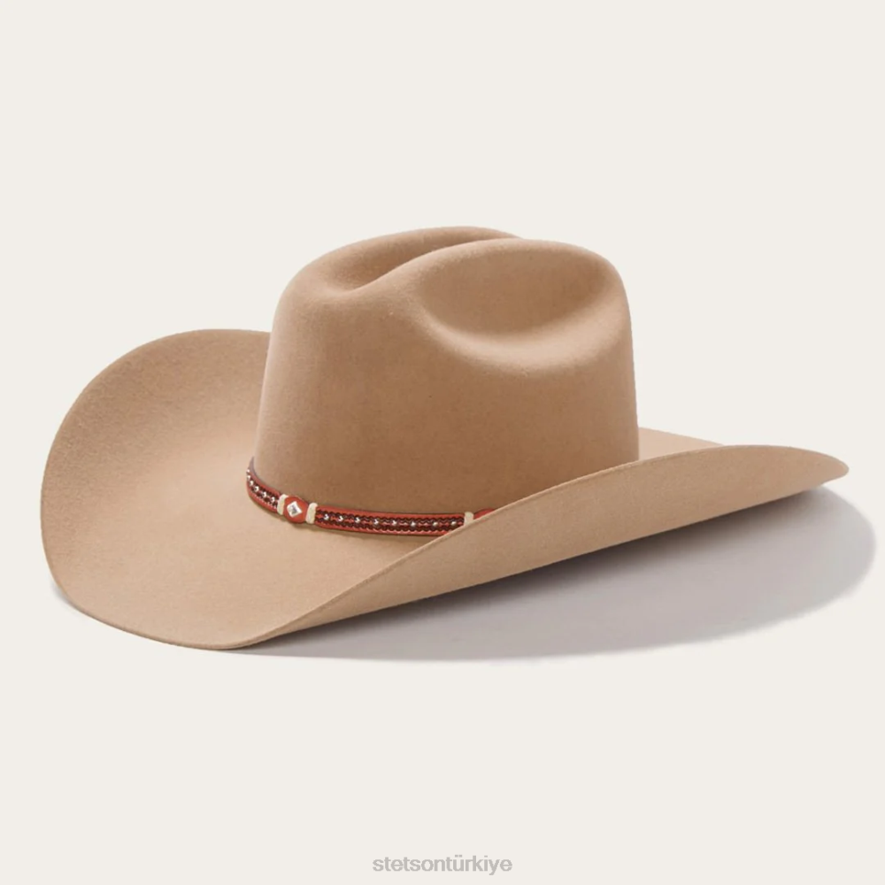 Stetson monterey 6x kovboy şapkası Geyik yavrusu üniseks şapkalar B4FZ118