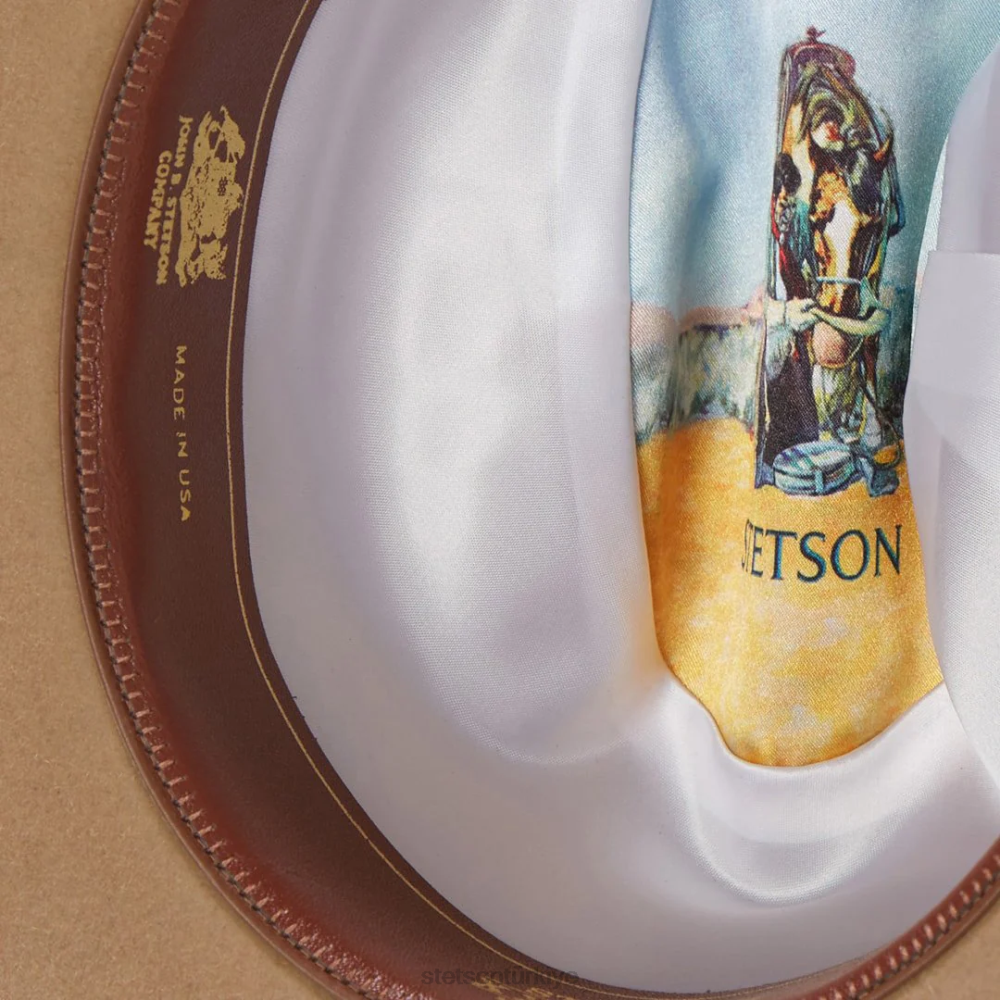 Stetson monterey 6x kovboy şapkası Geyik yavrusu üniseks şapkalar B4FZ118