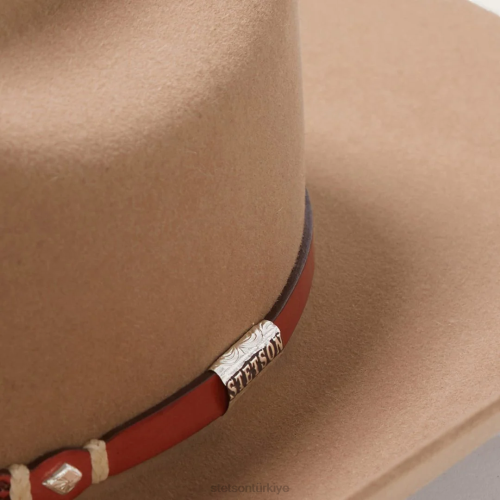 Stetson monterey 6x kovboy şapkası Geyik yavrusu üniseks şapkalar B4FZ118