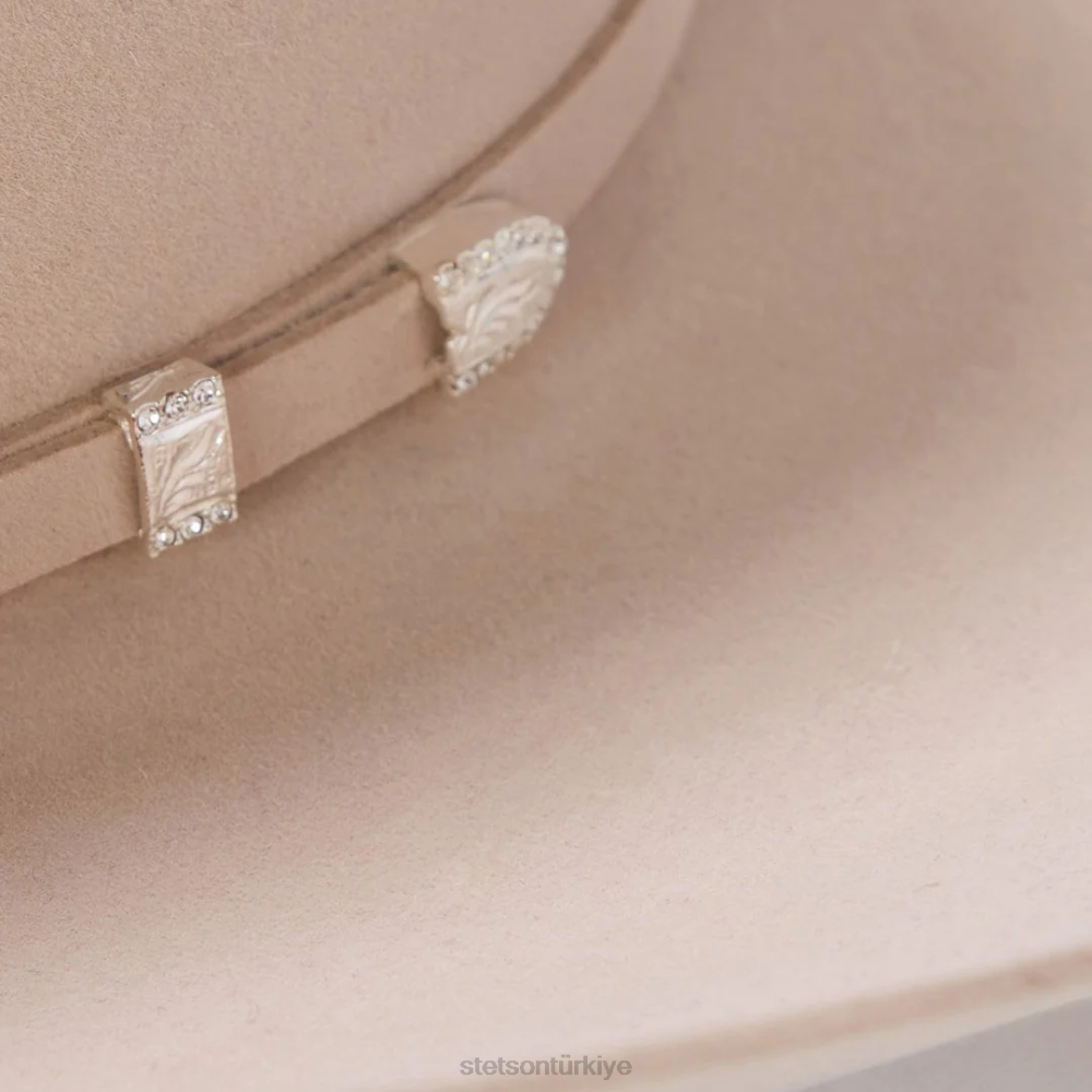 Stetson shasta 10x birinci sınıf kovboy şapkası gümüş göbek üniseks şapkalar B4FZ8