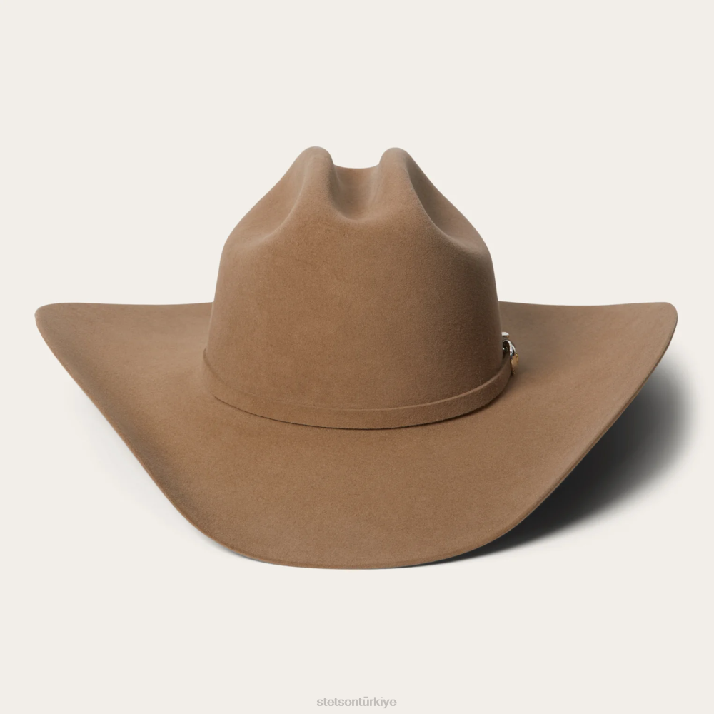 Stetson shasta 10x birinci sınıf kovboy şapkası siyah üniseks şapkalar B4FZ112
